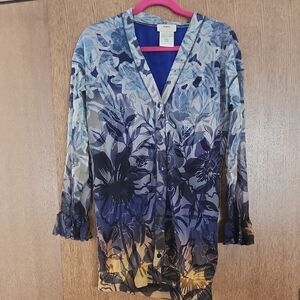 Fuzzi Size Small Button Up Sweater